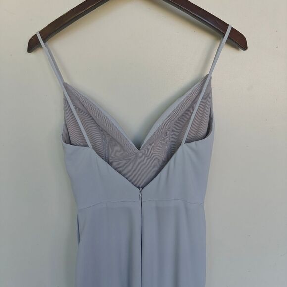 Portia & Scarlett Icy Blue Formal Dress Size 2 Prom Wedding Bridesmaid - Picture 9 of 16